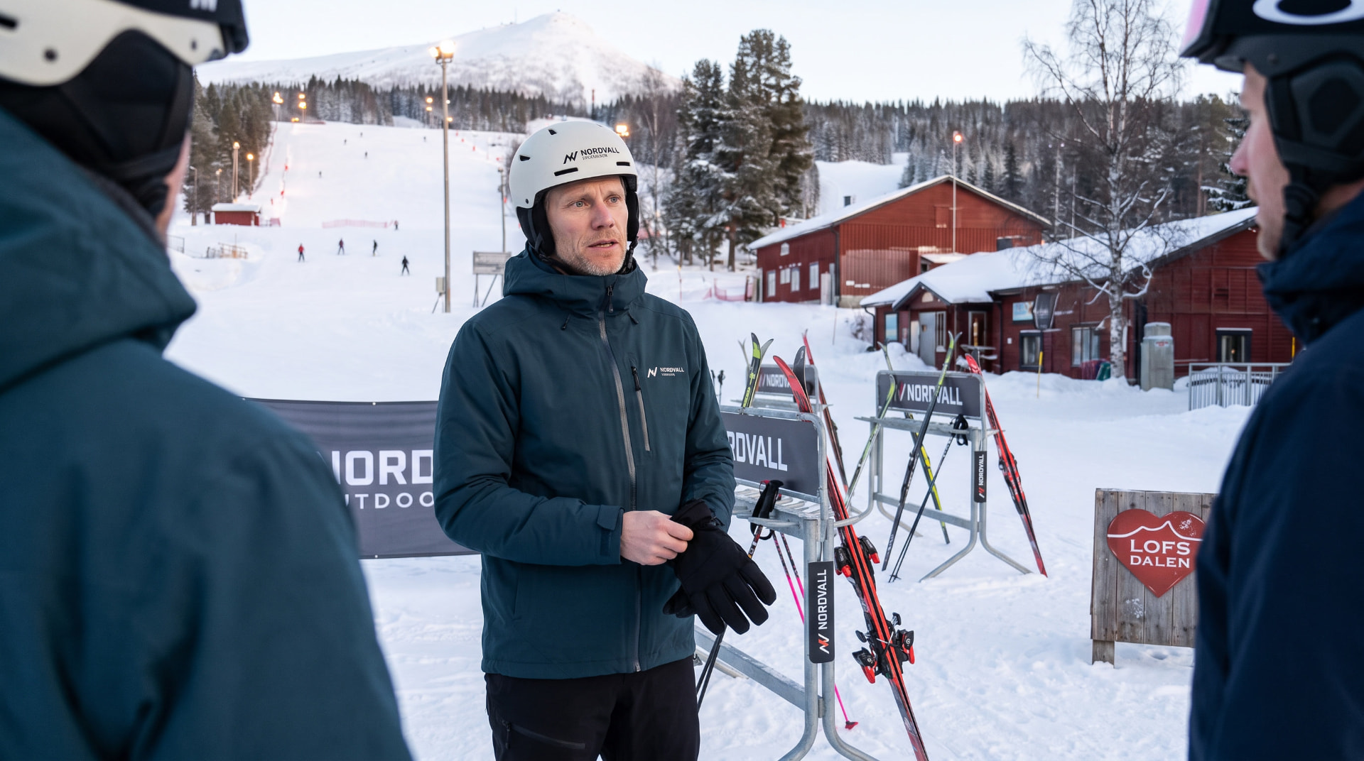 Testområde under Winter Lab